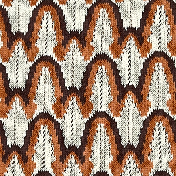 The Normal Brand Marilyn Knit Straight Leg Pant Brown Cream size Large - Picture 6 of 15